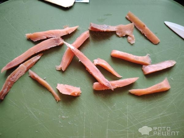 Рецепт: Яичный ролл - с горбушей