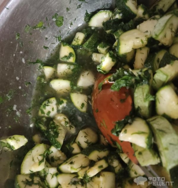 Рецепт: Кабачки на зиму как грибы - Хрустящие! Рецепт: Кабачки на зиму как грибы - Хрустящие!