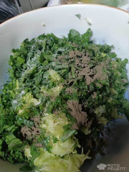 Рецепт: Кабачковые оладьи - С зеленью Рецепт: Кабачковые оладьи - С зеленью