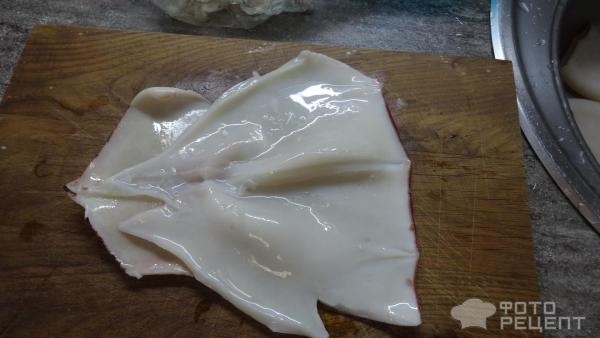 Рецепт: Кальмары сушеные - Отличный перекус. Рецепт: Кальмары сушеные - Отличный перекус.