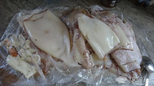 Рецепт: Кальмары сушеные - Отличный перекус. Рецепт: Кальмары сушеные - Отличный перекус.