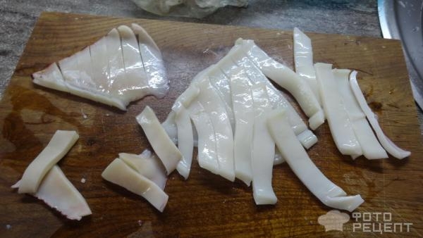 Рецепт: Кальмары сушеные - Отличный перекус. Рецепт: Кальмары сушеные - Отличный перекус.