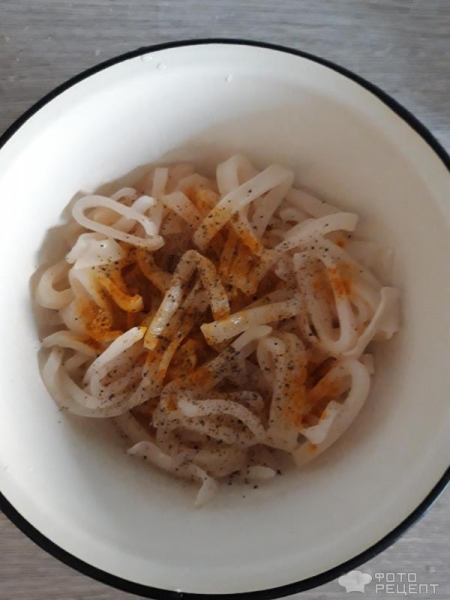 Рецепт: Кальмары жареные с луком - Полезный морепродукт для всей семьи! Рецепт: Кальмары жареные с луком - Полезный морепродукт для всей семьи!