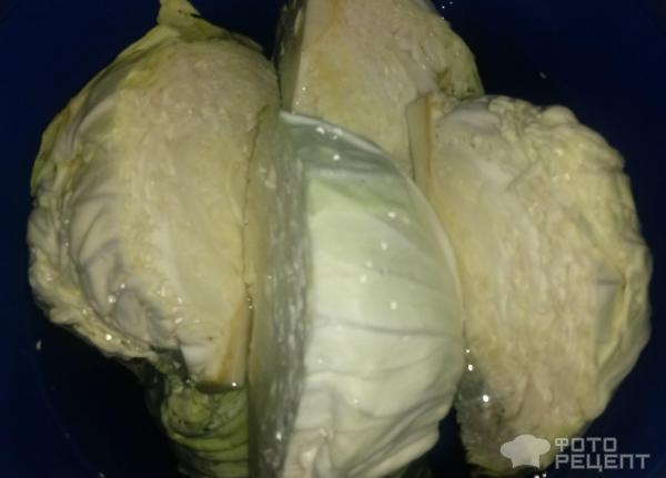 Рецепт: Капуста белокочанная ферментированная "Чимчи" - Гениально и просто