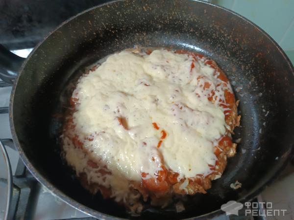 Рецепт: Капуста с яйцами на сковороде - Лёгкий перекус Рецепт: Капуста с яйцами на сковороде - Лёгкий перекус