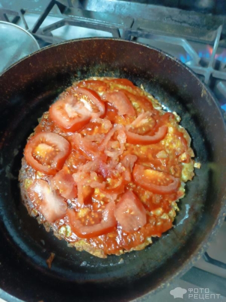 Рецепт: Капуста с яйцами на сковороде - Лёгкий перекус Рецепт: Капуста с яйцами на сковороде - Лёгкий перекус