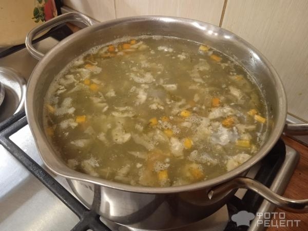 Рецепт: Капустно-щавелевый суп - квашеная капуста, замороженный щавель Рецепт: Капустно-щавелевый суп - квашеная капуста, замороженный щавель