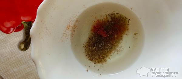 Рецепт: Капустный стейк запеченный с куриной грудкой - С отбивной свининой