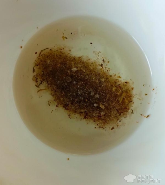 Рецепт: Капустный стейк запеченный с куриной грудкой - С отбивной свининой