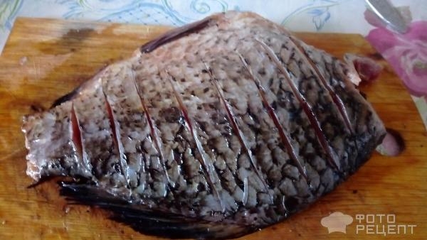 Рецепт: Караси в сметане - В сметанном соусе. Рецепт: Караси в сметане - В сметанном соусе.