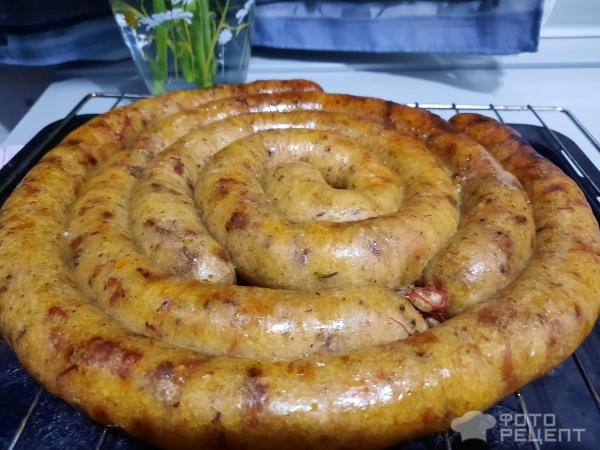 Рецепт: Картофельная колбаса - Бульбяная кишка со шкварками и жареным луком. Рецепт: Картофельная колбаса - Бульбяная кишка со шкварками и жареным луком.