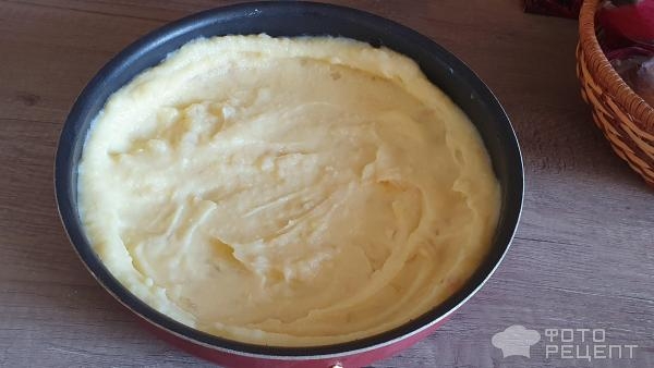 Рецепт: Картофельная запеканка с мясным фаршем - В духовке с жареным лучком и фаршем Рецепт: Картофельная запеканка с мясным фаршем - В духовке с жареным лучком и фаршем