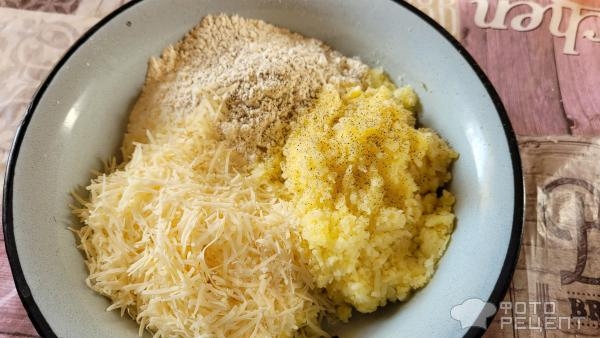 Рецепт: Картофельные ньокки в сливочно-грибном соусе - в сковороде