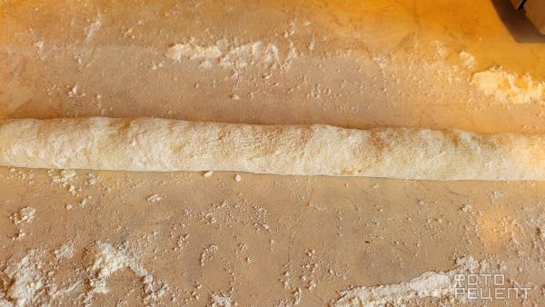 Рецепт: Картофельные ньокки в сливочно-грибном соусе - в сковороде