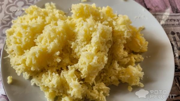 Рецепт: Картофельные ньокки в сливочно-грибном соусе - в сковороде