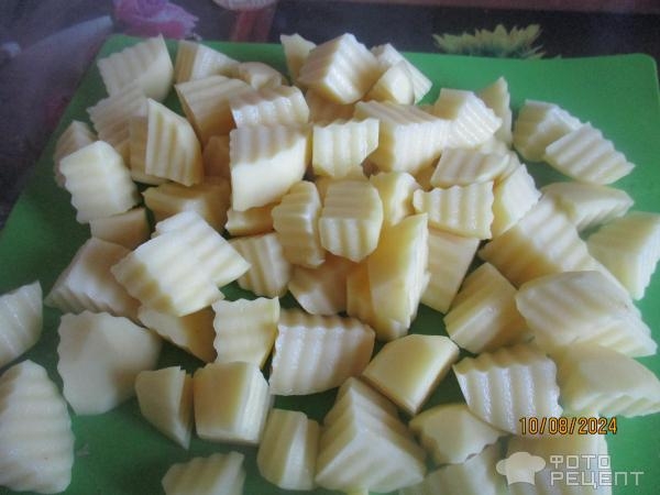 Рецепт: Картошка с мясом в рукаве - в духовке Рецепт: Картошка с мясом в рукаве - в духовке