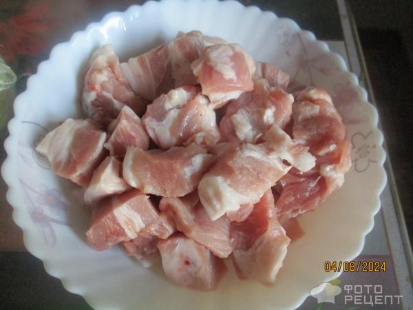 Рецепт: Картошка с мясом в рукаве - в духовке Рецепт: Картошка с мясом в рукаве - в духовке