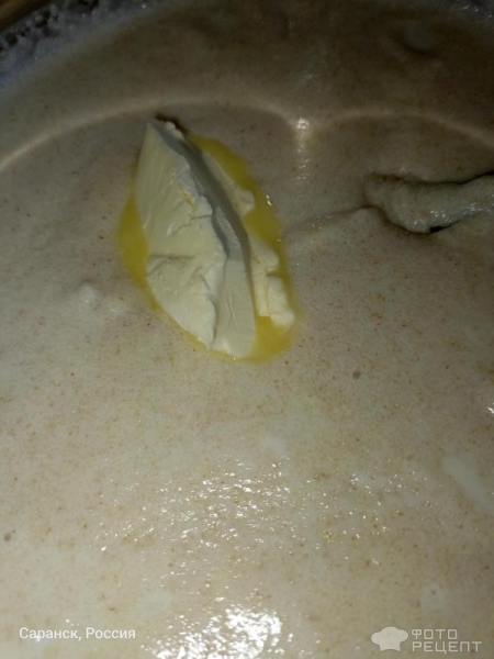 Рецепт: Каша из Полбяной манки - На цельном молоке, со сливочным маслом.