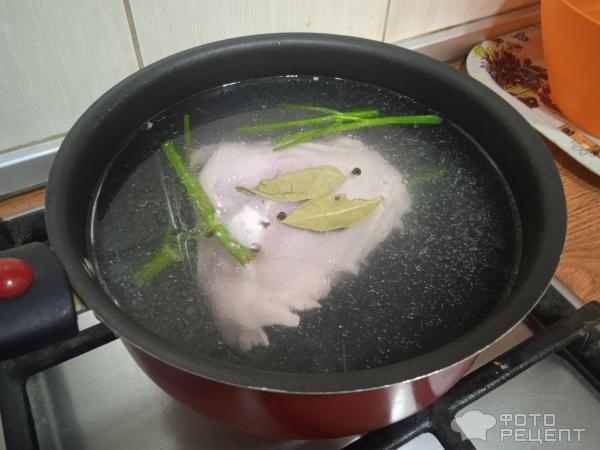 Рецепт: Каша пшеничная с мясом - с курицнй Рецепт: Каша пшеничная с мясом - с курицнй