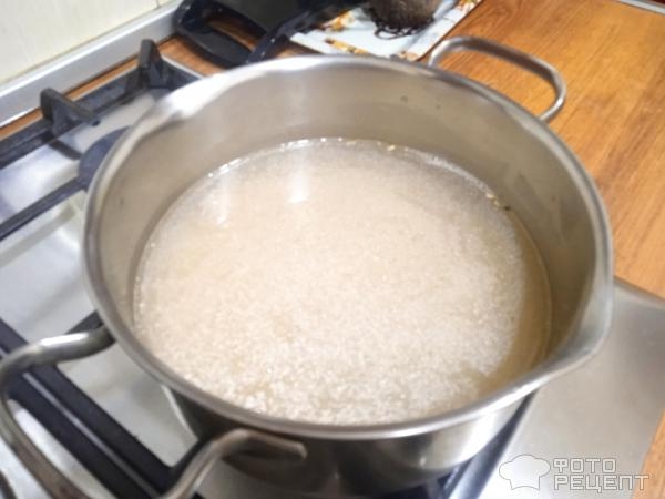 Рецепт: Каша пшеничная с мясом - с курицнй Рецепт: Каша пшеничная с мясом - с курицнй