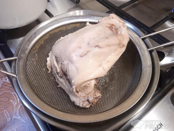 Рецепт: Каша пшеничная с мясом - с курицнй Рецепт: Каша пшеничная с мясом - с курицнй
