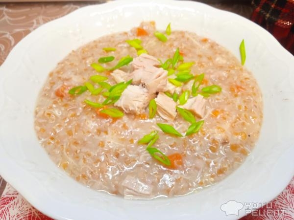 Рецепт: Каша пшеничная с мясом - с курицнй Рецепт: Каша пшеничная с мясом - с курицнй