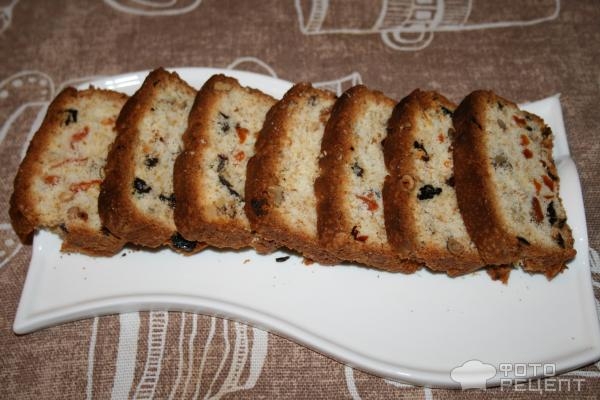 Рецепт: Кекс Рождественский - С орехами и сухофруктами Рецепт: Кекс Рождественский - С орехами и сухофруктами