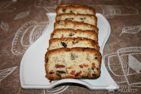 Рецепт: Кекс Рождественский - С орехами и сухофруктами Рецепт: Кекс Рождественский - С орехами и сухофруктами