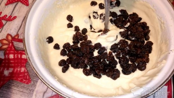 Рецепт: Кекс с изюмом - в духовке Рецепт: Кекс с изюмом - в духовке