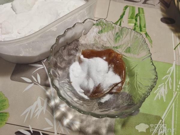 Рецепт: Кекс с морковью - мёдом и сметаной Рецепт: Кекс с морковью - мёдом и сметаной