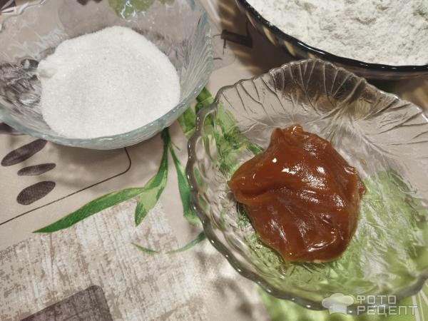 Рецепт: Кекс с морковью - мёдом и сметаной Рецепт: Кекс с морковью - мёдом и сметаной