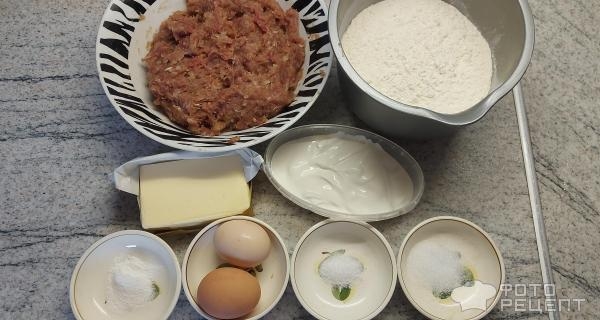 Рецепт: Кибинай на скорую руку - В духовке Рецепт: Кибинай на скорую руку - В духовке