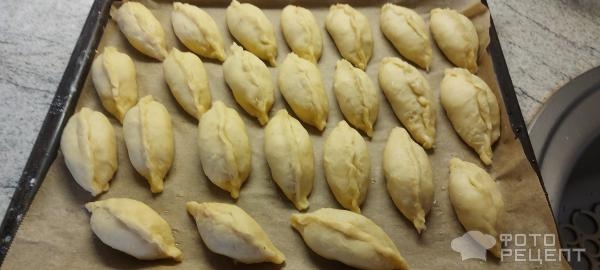 Рецепт: Кибинай на скорую руку - В духовке Рецепт: Кибинай на скорую руку - В духовке