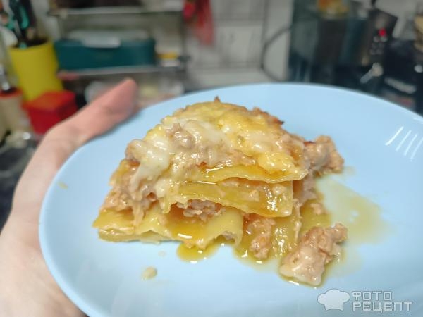 Рецепт: Классическая лазанья - Вкусная запеканка