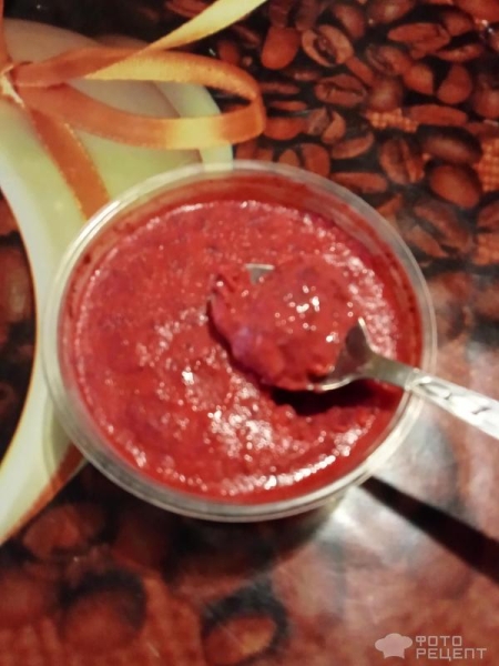 Рецепт: Клубничный сорбет - С добавлением мяты и молока. Рецепт: Клубничный сорбет - С добавлением мяты и молока.