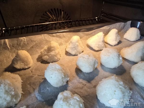 Рецепт: Кокосовое печенье "Кокосанка" пп-вариант - Много белка, мало сахара и очень вкусно при этом!