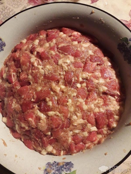 Рецепт: Колбаса домашняя свиная - по-домашнему