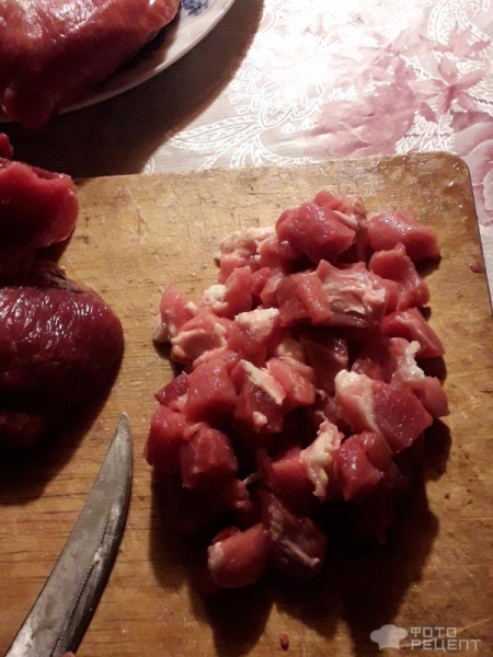 Рецепт: Колбаса домашняя свиная - по-домашнему