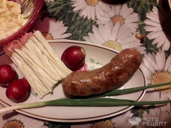 Рецепт: Колбаса домашняя свиная - по-домашнему