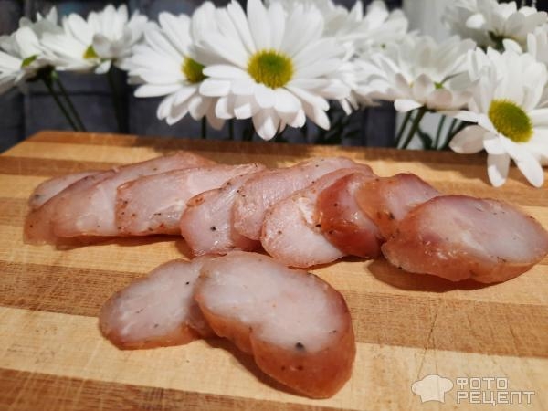 Рецепт: Колбаски куриные - В натуральной оболочке. Рецепт: Колбаски куриные - В натуральной оболочке.