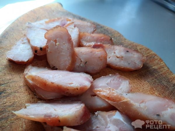 Рецепт: Колбаски куриные - В натуральной оболочке. Рецепт: Колбаски куриные - В натуральной оболочке.