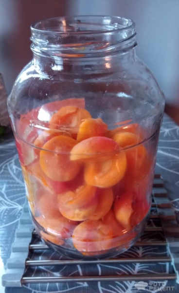 Рецепт: Компот абрикосовый - Из недоспелых абрикосов