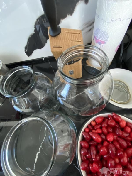 Рецепт: Компот из ягод кизила - компот, кизил, вкусно, заготовки на зиму Рецепт: Компот из ягод кизила - компот, кизил, вкусно, заготовки на зиму