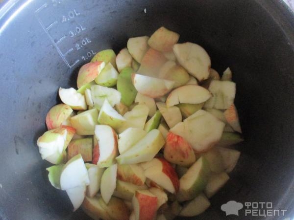 Рецепт: Компот из свежих яблок и черноплодки - с добавлением других фруктов и ягод