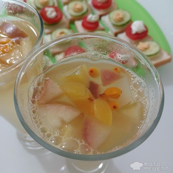 Рецепт: Компот "Лето" - Полезный летний компот с облепихой, запасаемся витаминами на зиму:) Рецепт: Компот "Лето" - Полезный летний компот с облепихой, запасаемся витаминами на зиму:)