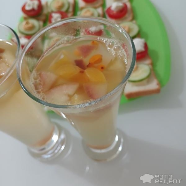 Рецепт: Компот "Лето" - Полезный летний компот с облепихой, запасаемся витаминами на зиму:) Рецепт: Компот "Лето" - Полезный летний компот с облепихой, запасаемся витаминами на зиму:)