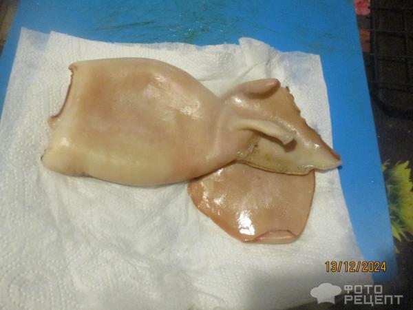 Рецепт: Копченые кальмары - домашний дешевый деликатес Рецепт: Копченые кальмары - домашний дешевый деликатес