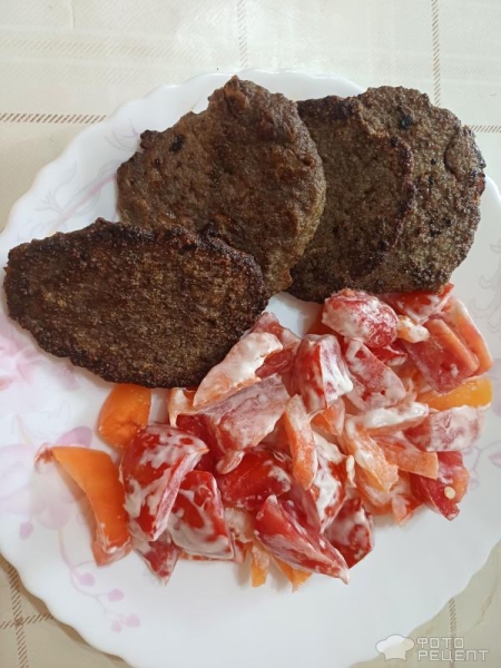 Рецепт: Котлеты из печени и манной крупы - Готовлю с любовью.