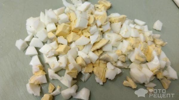 Рецепт: Крабовый салат - без риса Рецепт: Крабовый салат - без риса