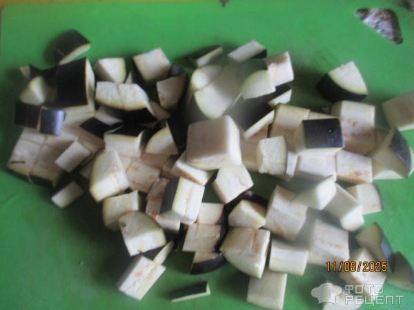 Рецепт: Курица с баклажанами и овощами - в мультиварке Рецепт: Курица с баклажанами и овощами - в мультиварке